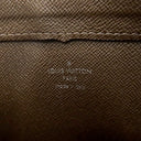 ルイヴィトン LOUIS VUITTON バイカル M30186 アカジュー タイガ セカンドバッグ シルバー金具 茶