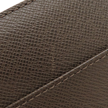 ルイヴィトン LOUIS VUITTON バイカル M30186 アカジュー タイガ セカンドバッグ シルバー金具 茶