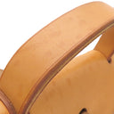 エルメス HERMES エールバッグMM ナチュラル×ブラウン トワルGM レザー 2WAYバッグ シルバー金具 ショルダー