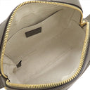 グッチ GUCCI ブロンディ スモール 742360 カーキ レザー ショルダーバッグ ゴールド金具 ブラウン