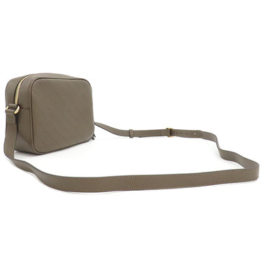 グッチ GUCCI ブロンディ スモール 742360 カーキ レザー ショルダーバッグ ゴールド金具 ブラウン