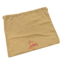 クリスチャンルブタン Christian Louboutin ルビラ クラッチバッグ 1225159 ブラック×レッド レザー 2WAYバッグ シルバー金具 黒 赤 ショルダー