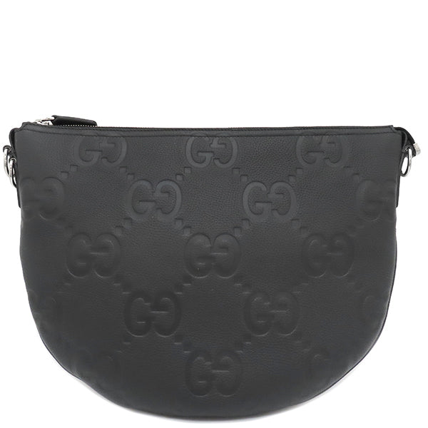 グッチ GUCCI ジャンボGG メッセンジャーバッグ 801887 ブラック