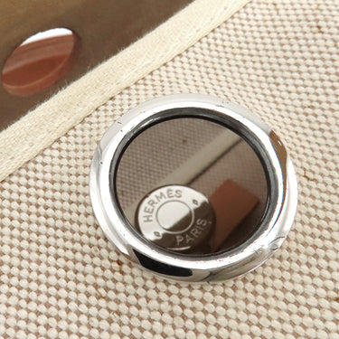 エルメス HERMES エールバッグ アドPM ナチュラル トワルアッシュ ヴァッシュハンター 2WAYバッグ シルバー金具 リュック バックパック トワルH