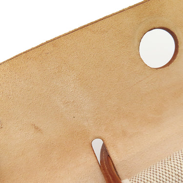 エルメス HERMES エールバッグ アドPM ナチュラル トワルアッシュ ヴァッシュハンター 2WAYバッグ シルバー金具 リュック バックパック トワルH