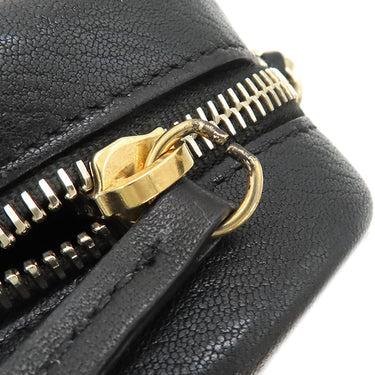 シャネル CHANEL マトラッセ カメラバッグ AS0137 ブラック カーフ ショルダーバッグ ゴールド金具 黒 チェーンショルダー