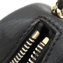 シャネル CHANEL マトラッセ カメラバッグ AS0137 ブラック カーフ ショルダーバッグ ゴールド金具 黒 チェーンショルダー