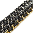 シャネル CHANEL ガブリエル ドゥ シャネル ホーボー A93824 ブラック レザー ショルダーバッグ ゴールド金具 黒