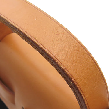 エルメス HERMES エールバッグPM 31 ブラック×ナチュラル トワルオフィシエ ヴァッシュハンター 2WAYバッグ シルバー金具 黒 ストッパー欠品