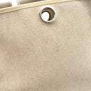 エルメス HERMES エールバッグPM 31 ブラック×ナチュラル トワルオフィシエ ヴァッシュハンター 2WAYバッグ シルバー金具 黒 ストッパー欠品