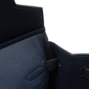 エルメス HERMES バーキン25 ブルーアビス トゴ ハンドバッグ ゴールド金具 新品 未使用 紺