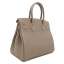 エルメス HERMES バーキン30 エトゥープ トゴ ハンドバッグ シルバー金具 新品 未使用 グレージュ