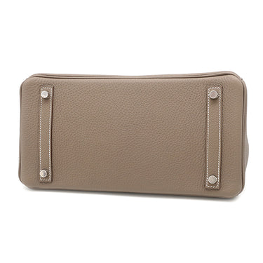 エルメス HERMES バーキン30 エトゥープ トゴ ハンドバッグ シルバー金具 新品 未使用 グレージュ