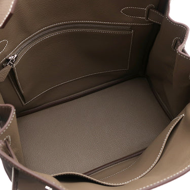 エルメス HERMES バーキン30 エトゥープ トゴ ハンドバッグ シルバー金具 新品 未使用 グレージュ