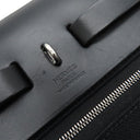 エルメス HERMES エールバッグジップ PM 31 ルトゥルネ ブラック キャンバス レザー トワルミリタリー ヴァッシュハンター ショルダーバッグ シルバー金具 黒