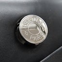 エルメス HERMES エールバッグジップ PM 31 ルトゥルネ ブラック キャンバス レザー トワルミリタリー ヴァッシュハンター ショルダーバッグ シルバー金具 黒