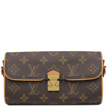 ルイヴィトン LOUIS VUITTON ポシェット カミーユ M13566 モノグラム モノグラムキャンバス 2WAYバッグ ゴールド金具 茶 ハンドバッグ ショルダー