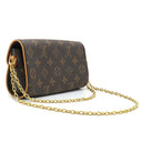 ルイヴィトン LOUIS VUITTON ポシェット カミーユ M13566 モノグラム モノグラムキャンバス 2WAYバッグ ゴールド金具 茶 ハンドバッグ ショルダー