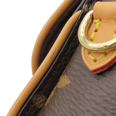 ルイヴィトン LOUIS VUITTON ポシェット カミーユ M13566 モノグラム モノグラムキャンバス 2WAYバッグ ゴールド金具 茶 ハンドバッグ ショルダー
