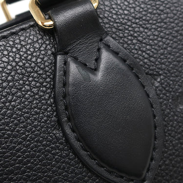 ルイヴィトン LOUIS VUITTON オンザゴーEW M23640 ノワール モノグラムアンプラント 2WAYバッグ ゴールド金具 ハンドバッグ ショルダーバッグ 黒