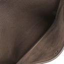 エルメス HERMES エヴリン2 PM ショコラ トゴ ショルダーバッグ シルバー金具 茶