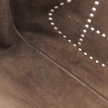 エルメス HERMES エヴリン2 PM ショコラ トゴ ショルダーバッグ シルバー金具 茶