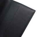 クリスチャン・ディオール Christian Dior トロッター ネイビー系 レザー キャンバス パスポートケース カード入れ 紺 ジャカード