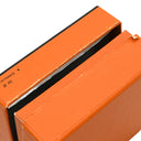 エルメス HERMES エマイユ GM グリーン×マルチカラー 七宝焼き バングル ゴールド金具 アニマル柄 ヒョウ トラ