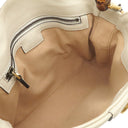 グッチ GUCCI ダイアナ スモール 746251 ホワイト レザー 2WAYバッグ ゴールド金具 バンブー 白 ハンドバッグ ショルダー