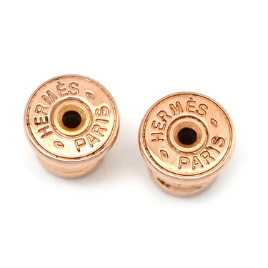 エルメス HERMES ポップアッシュ Hピアス ホワイト×ピンクゴールド GP ラッカー仕上げ ピアス ポップH H型 POP ラッカー