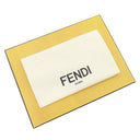 フェンディ FENDI ピーカブー フォンケース 7AS156 ブラウン ファブリック レザー ショルダーバッグ シルバー金具 茶 ズッカ柄