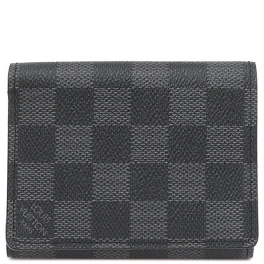 ルイヴィトン LOUIS VUITTON トリフォルド N63096 ダミエグラフィット ダミエグラフィットキャンバス 三つ折り財布 黒 グレー
