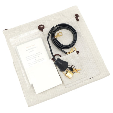 エルメス HERMES ケリー28 内縫い ブラック トリヨンクレマンス 2WAYバッグ ゴールド金具 黒 ショルダー