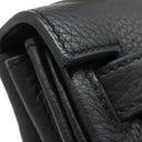 エルメス HERMES ケリー28 内縫い ブラック トリヨンクレマンス 2WAYバッグ ゴールド金具 黒 ショルダー