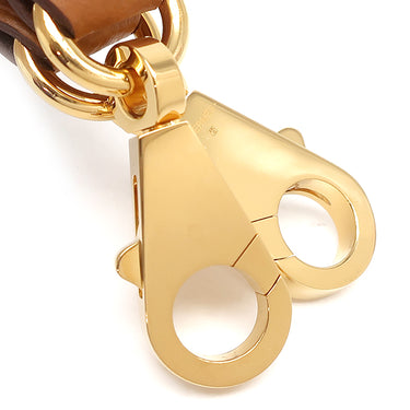 エルメス HERMES アタッシュ ソワ ゴールド ヴォーエプソン ショルダーストラップ ゴールド金具 茶 バッグアクセサリー
