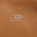 エルメス HERMES ボリード1923 ミニ ゴールド エバーカーフ 2WAYバッグ シルバー金具 新品 未使用 茶 ハンドバッグ ショルダー