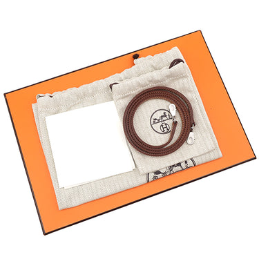 エルメス HERMES ボリード1923 ミニ ゴールド エバーカーフ 2WAYバッグ シルバー金具 新品 未使用 茶 ハンドバッグ ショルダー