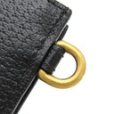 グッチ GUCCI GGマーモント 475317 ブラック レザー クラッチバッグ ゴールド金具 黒 セカンドバッグ ポーチ