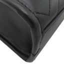 グッチ GUCCI GGマーモント キルティング 696123 ブラック レザー 2WAYバッグ マットゴールド金具 黒 ショルダー