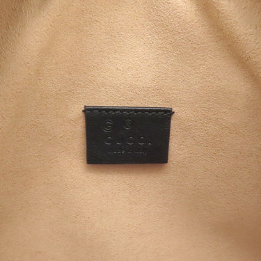 グッチ GUCCI グッチシマ ミニボストン 779769 ブラック レザー GGエンボスレザー 2WAYバッグ ゴールド金具 黒 ハンドバッグ ショルダー アウトレット品
