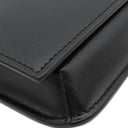 サンローラン SAINT LAURENT フォン フォルダー 635095 ブラック カーフ ショルダーバッグ ゴールド金具 黒 肩掛け