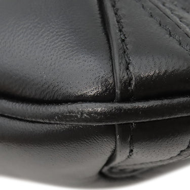 グッチ GUCCI ホースビット ショルダー 764339 ブラック レザー キルティングレザー ショルダーバッグ シルバー金具 黒 肩掛け