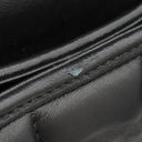グッチ GUCCI ホースビット ショルダー 764339 ブラック レザー キルティングレザー ショルダーバッグ シルバー金具 黒 肩掛け