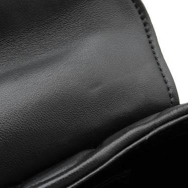 グッチ GUCCI ホースビット ショルダー 764339 ブラック レザー キルティングレザー ショルダーバッグ シルバー金具 黒 肩掛け