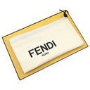 フェンディ FENDI FENDI ロゴ 7M0210 A4K3 F147M ブラック×ブラウン レザー 長財布 シルバー金具 ラウンドファスナー