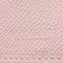 ブルガリ BVLGARI ブルガリ ブルガリ 30417 ピンク レザー 長財布 シルバー金具 二つ折り