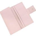 ブルガリ BVLGARI ブルガリ ブルガリ 30417 ピンク レザー 長財布 シルバー金具 二つ折り