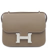 エルメス HERMES コンスタンス3 ミニ ミロワール エトゥープ ヴォーエプソン ショルダーバッグ シルバー金具 新品 未使用 グレージュ