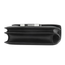 エルメス HERMES コンスタンスミニ 3 ミロワール ブラック ボックスカーフ ショルダーバッグ シルバー金具 黒