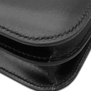 エルメス HERMES コンスタンスミニ 3 ミロワール ブラック ボックスカーフ ショルダーバッグ シルバー金具 黒